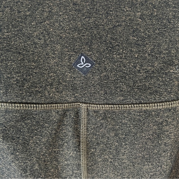 Prana Transform High Waist Legging in Camel Heather. - Picture 6 of 9